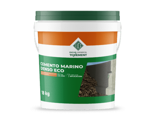Impermeabilizante bituminoso Cemento Marino Denso Eco en cubeta para muros y cimientos