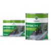 Kit de Epotoc 1-1 Toxement - Adhesivo epóxico para concreto