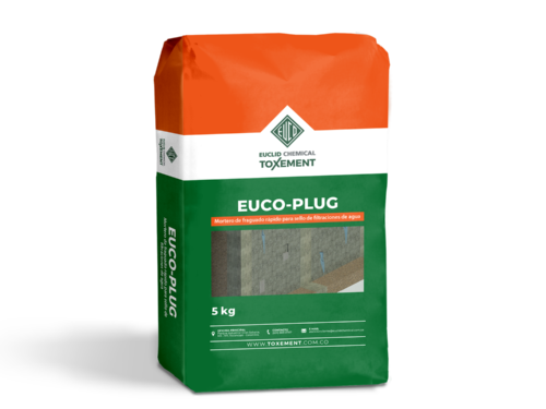 Bolsa de Eucoplug Toxement - Sello de filtraciones para concreto