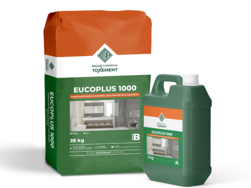 Empaque de Eucoplus Toxement - Impermeabilizante elástico para muros