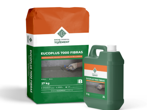 Kit de Eucoplus 7000 Fibras Toxement - Impermeabilizante para piscinas y tanques