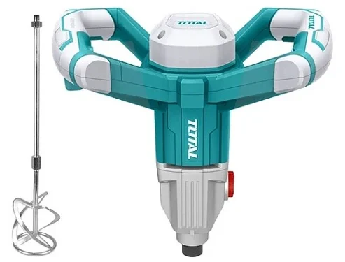 Mezclador industrial Total de 1400W y 110V para trabajos profesionales.