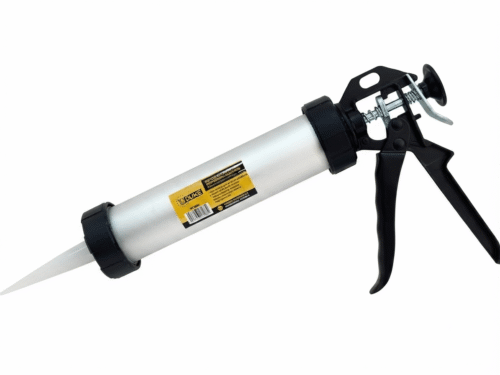 Pistola para silicona profesional de alta presión para cartuchos y salchichas.