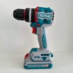 aladro percutor inalámbrico Total 20V 55Nm con 2 baterías y accesorios.