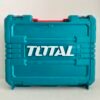 Taladro percutor inalámbrico Total 20V 55Nm con 2 baterías y accesorios.